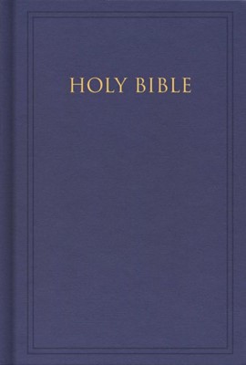 Kjv Pew Bible, Blue Hardcover (Hard Cover)