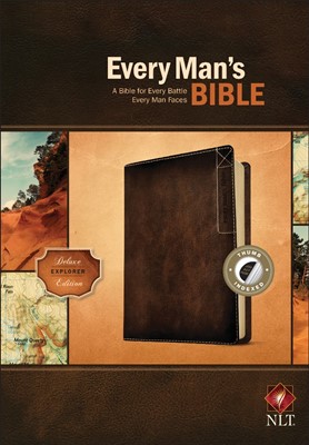 NLT Every Man's Bible, Deluxe Explorer Edition (Imitation Leather)