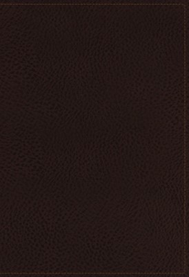 NKJV Open Bible, Brown, Red Letter Editon, Indexed (Imitation Leather)
