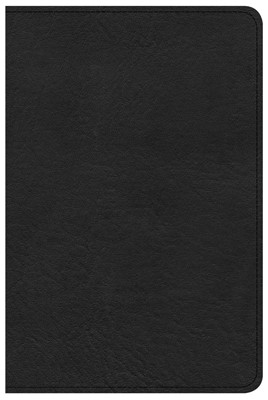 KJV Large Print Compact Reference Bible, Black LeatherTouch (Imitation Leather)