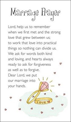 Marriage Prayer (Miscellaneous Print)