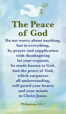 Prayer Card Peace of God (Cards)