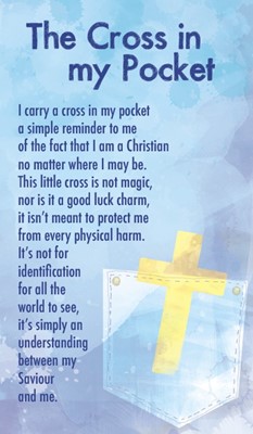 Cross In My Pocket Prayer Cards, The (pack of 20) (Miscellaneous Print)