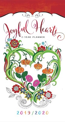 2019/2020 Two Year Pocket Planner Joyful Hearts (Paperback)