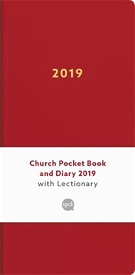 Church Pocket Book And Diary 2019: Red (Hard Cover)