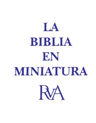 La Biblia En Miniatura (Azul) (Paperback)