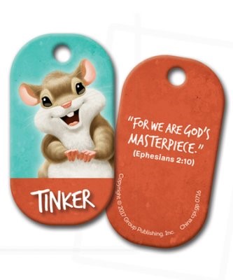 Tinker Buddy Tag (Pack of 5) (Keyring)