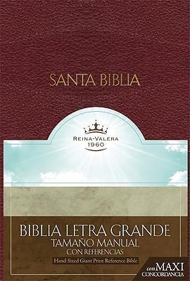 RVR 1960 Biblia Letra Granda Tamaño Manual con Referencias, (Imitation Leather)