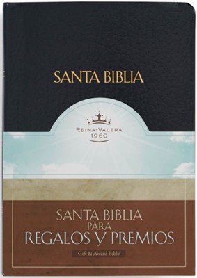 RVR 1960 Biblia para Regalos y Premios, negro imitación piel (Imitation Leather)