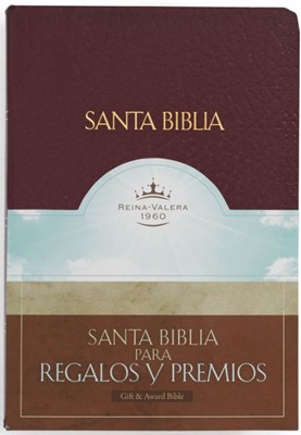 RVR 1960 Biblia para Regalos y Premios, borgoña imitación pi (Imitation Leather)