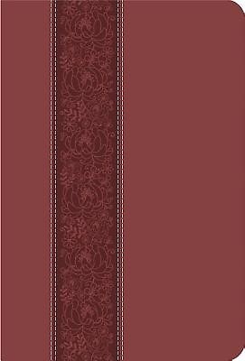 CEB Common English Large Print Thinline DecoTone Bible Cinna (Leather Binding)