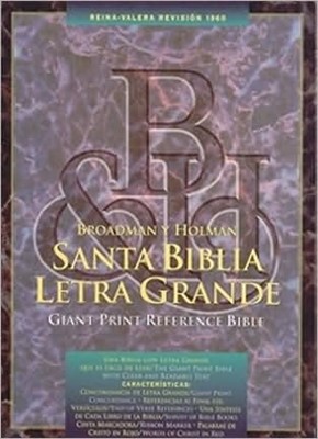 RVR 1960 Biblia Letra Grande con Referencias, negro tapa dur (Hard Cover)