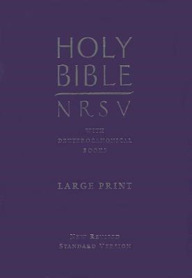NRSV Anglicised Catholic Large Print (Hard Cover)