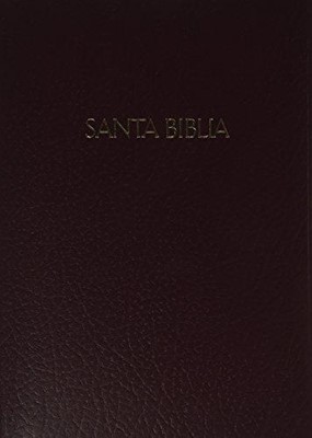 RVR 1960 Biblia Letra Súper Gigante, borgoña imitación piel (Imitation Leather)