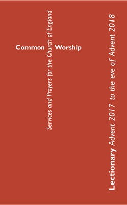 Common Worship Lectionary Advent 2017 to Advent 2018 (Paperback)