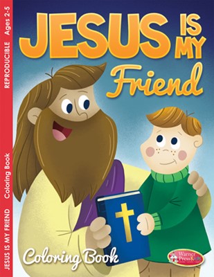 Jesus Is My Friend Colouring Activity Book (Paperback)
