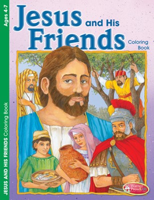 Jesus and His Friends Colouring Activity Book (Paperback)