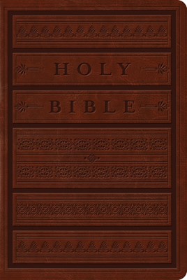 ESV Single Column Personal Size Bible Trutone, Brown (Imitation Leather)