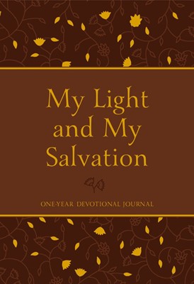 My Light and My Salvation One Year Devotional Journal (Imitation Leather)
