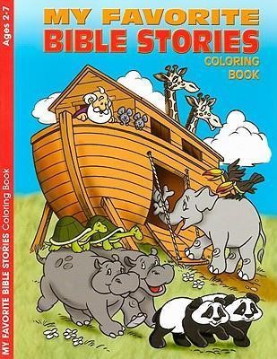 My Favourite Bible Stories Colouring Book (Paperback)
