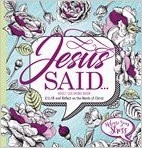 Jesus Said...Adult Coloring Book (Paperback)
