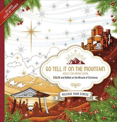 Go Tell It On the Mountain Adult Coloring Book (Paperback)
