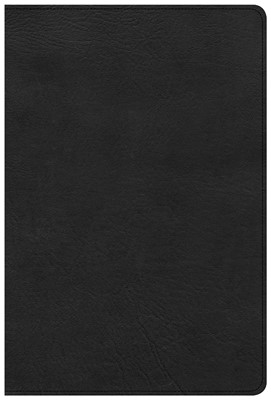 KJV Giant Print Reference Bible, Black LeatherTouch, Indexed (Imitation Leather)