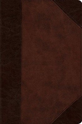 ESV Compact Bible, Trutone, Brown/Walnut, Portfolio Design (Imitation Leather)