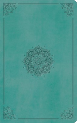 ESV Large Print Value Thinline Bible Trutone, Turquoise (Imitation Leather)