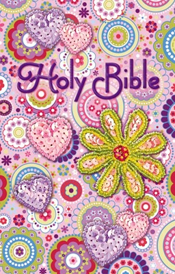 ICB Shiny Sequin Bible - Pink (Paperback)