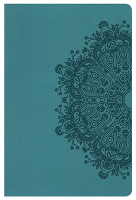 KJV Ultrathin Reference Bible, Teal Leathertouch (Imitation Leather)
