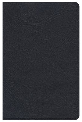 KJV Minister's Pocket Bible, Black Genuine Leather (Leather Binding)