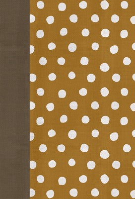 ESV Large Print Compact Bible (Cloth Over Board, Polka Dots) (Hard Cover)