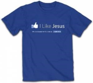 T-Shirt I Like Jesus    2X-LARGE