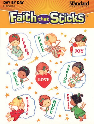 Peace and Joy Christmas - Faith That Sticks Stickers (Stickers)
