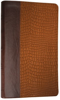 ESV Thinline Bible, Trutone Brown/Tan (Imitation Leather)