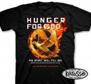 T-Shirt Hunger for God   X-LARGE