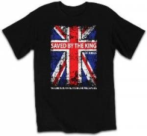 T-Shirt Saved by the King  SMALL