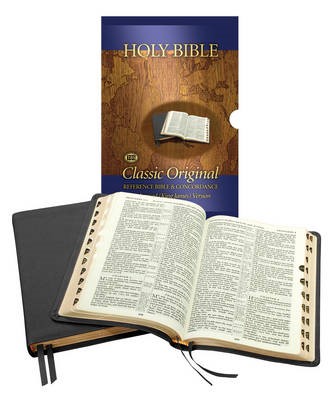 KJV Classic Original Reference Bible, Thumb Indexed (Leather Binding)