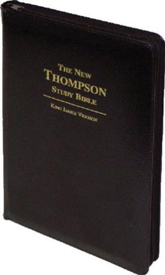 KJV Thompson Chain Ref N Study Bible Zip Bo/L/Bk