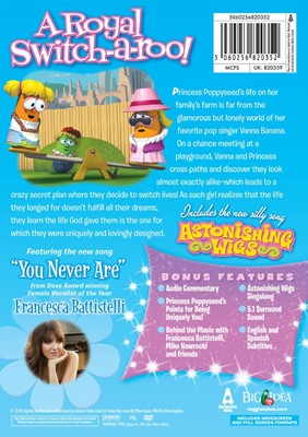 Veggie Tales: Princess & the Pop Star DVD (DVD)