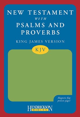 KJV New Testament with Psalms and Proverbs, Green (Paperback)