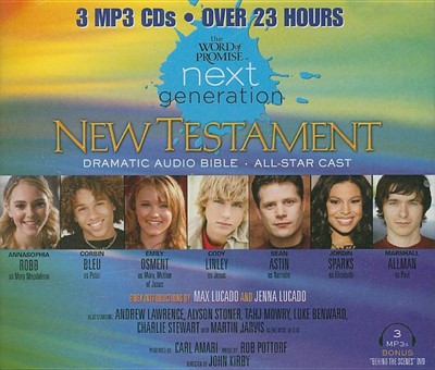 Word Of Promise Next Generation New Testament MP3 CD (MP3 CDs)