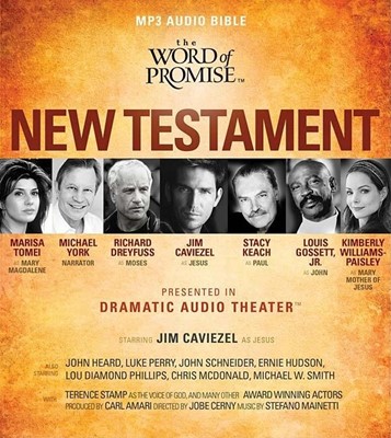 NKJV Words Of Promise New Testament CD and DVD (DVD & CD)