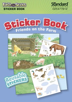 Friends on the Farm Sticker Book (Paperback)