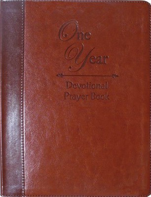 The One Year Devotional Prayer Book (Imitation Leather)