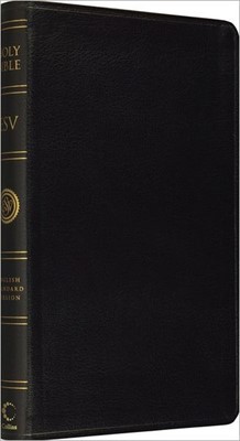 ESV Anglicized Thinline, Black Bonded Leather (Bonded Leather)
