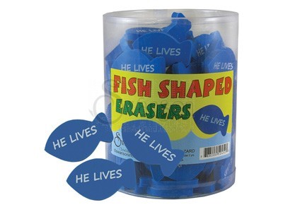 Eraser He Lives Fish Pk 96