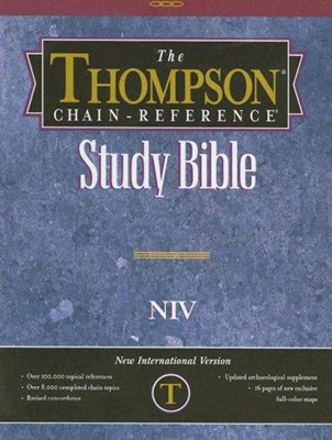 NIV TCR Bible RL Im/Le/Char (Imitation Leather)