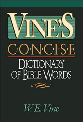 Vine's Concise Dictionary Of Bible Words (Paperback)